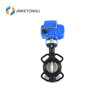 2017 Hot sale JKTL high temperature butterfly valve metal seat dn250 for hot air